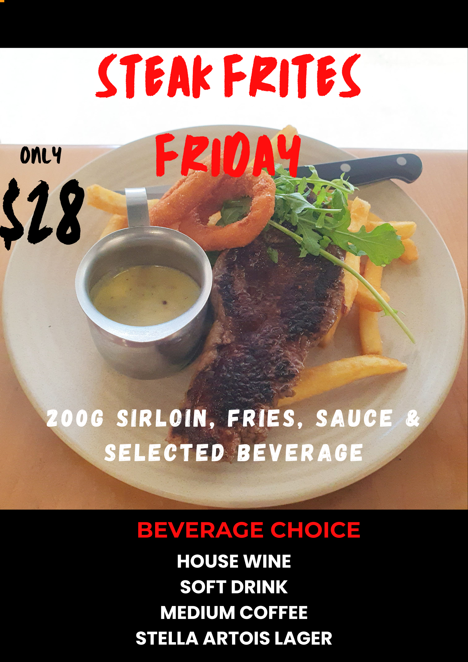 STEAK FRITES